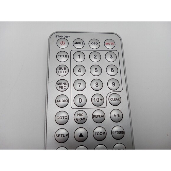 5/$25 COBY IECR03 DVD Player Video Audio Remote Control  DVD719 EUC - Picture 3 of 5